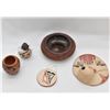 Image 3 : 5 Native American Pottery Collectibles