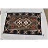 Image 2 : New Southwestern Wool Trading Post Textile Rug