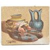 Image 2 : 2 Sand Painted Pictures on Canvas