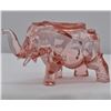 Image 1 : Pink Depression Glass Elephant Trinket Box