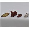 Image 2 : 4 Native American Carved Stone Fetishes