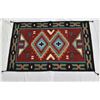 Image 2 : New Southwestern Wool Trading Post Textile Rug