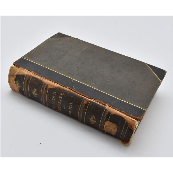 1885 Hardback Book Harper's New Monthly Magazine
