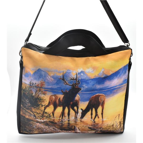 Elk Design Lap Top Carrying Bag