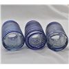 Image 4 : Mexican Glass Pitcher and 3 Matching Glasses