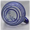Image 6 : Mexican Glass Pitcher and 3 Matching Glasses
