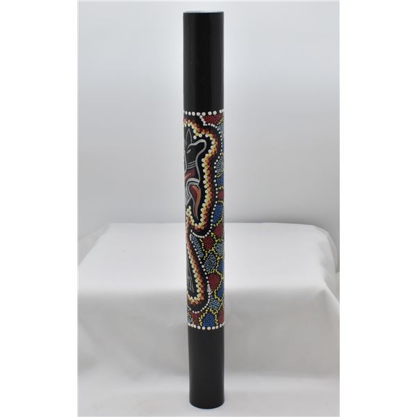 Aboriginal Hand Painted Wood Didgeridoo