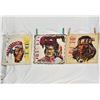 Image 2 : 3 Native American Themed Needlepoint Panels