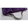 Image 4 : Italian Donini Purple Suede Leather Bucket Purse
