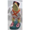 Image 1 : Carved and Hand Painted Wood Scuba Diver Frog