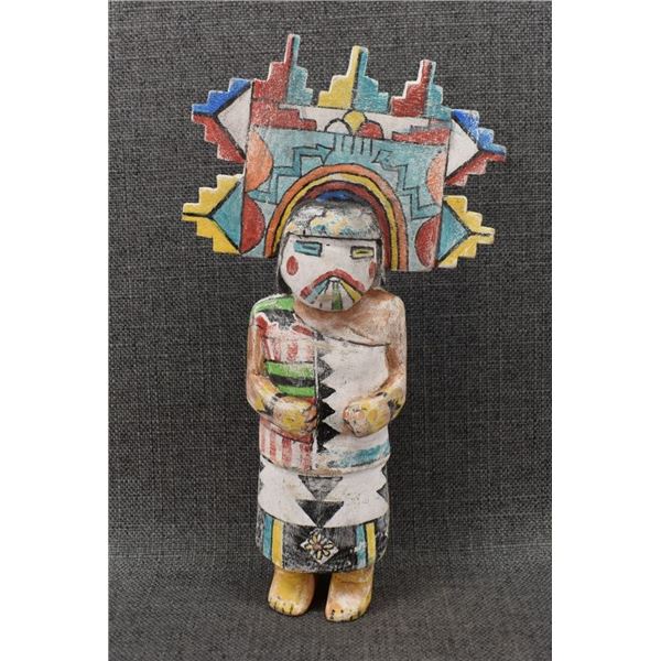 HOPI INDIAN POLIK MANA KACHINA BY NEIL DAVID