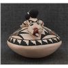 Image 4 : ACOMA POTTERY SEED JAR BY KATHERINE LEWIS