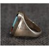 Image 2 : ZUNI INDIAN STERLING SILVER RING