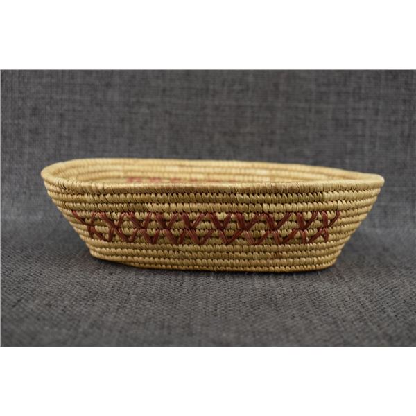 ALASKAN INDIAN BASKET ATTRIBUTED TO JANA HUNTER