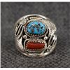 Image 1 : NAVAJO SILVER RING BY L SPENCER