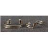 Image 1 : TWO STERLING SILVER BRACELETS