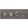 Image 4 : TWO STERLING SILVER BRACELETS