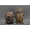 Image 1 : TWO POTTERY FIGURES