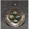 Image 1 : STERLING SILVER AND TURQOUSIE PENDANT