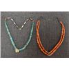 Image 1 : TWO NAVAJO INDIAN NECKLACES