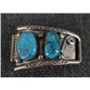 Image 3 : NAVAJO INDIAN SILVER AND TURQOUISE WATCH TIPS
