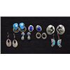 Image 1 : GROUP OF SOUTHWEST STYLE EARRINGS