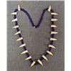 Image 1 : TRADE BEAD AND TOOTH NECKLACE