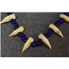 Image 2 : TRADE BEAD AND TOOTH NECKLACE