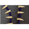Image 3 : TRADE BEAD AND TOOTH NECKLACE