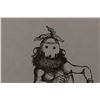 Image 2 : HOPI INDIAN "CHILE KACHINA" SKETCH BY NEIL DAVID