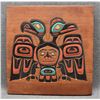 Image 1 : TLINGIT INDIAN WOODEN WALL PLAQUE BY RICK HORTON