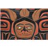 Image 3 : TLINGIT INDIAN WOODEN WALL PLAQUE BY RICK HORTON