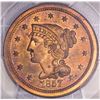 Image 1 : 1857 1C Small Date PCGS PR65RB