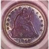 Image 1 : 1846 25C PCGS PR64 CAC Old Green Holder