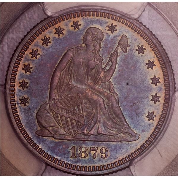 1879 25C PCGS PR63 CAC