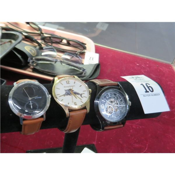 3-Tommy Bahama, Kenneth Cole Wristwatch - 3 X $