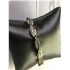Image 2 : 14K YG Diamond Bracelet w/109 Round Diamonds, 66 Baguette Diamonds 19.8g