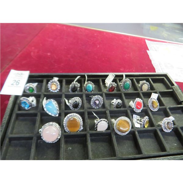 20-Fashion Rings - 20 X $