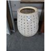 Image 1 : Large Glazed Beige Vase