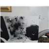 Image 2 : Large Black & White Abstract Oil On Canvas by Scott - 48" x 67"