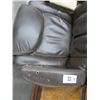 Image 2 : Brown Leather Office Chair (Wear)