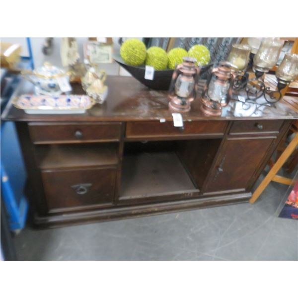 Mahogany Credenza