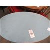 Image 2 : Blue Painted Oval Jewelry Cabinet