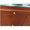 Image 2 : Cherry Glasstop Credenza