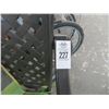Image 2 : Black Metal Green Cushion Swivel Patio Chairs