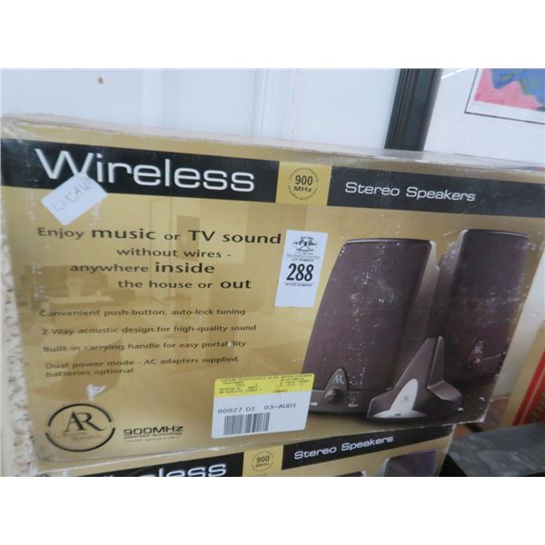 Acoustic Research Wireless Stereo Speaker