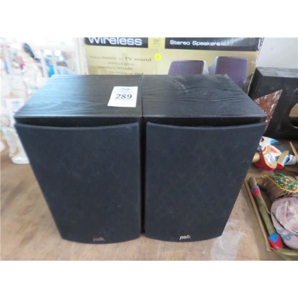 Polk Home Stereo Speakers (Pair)