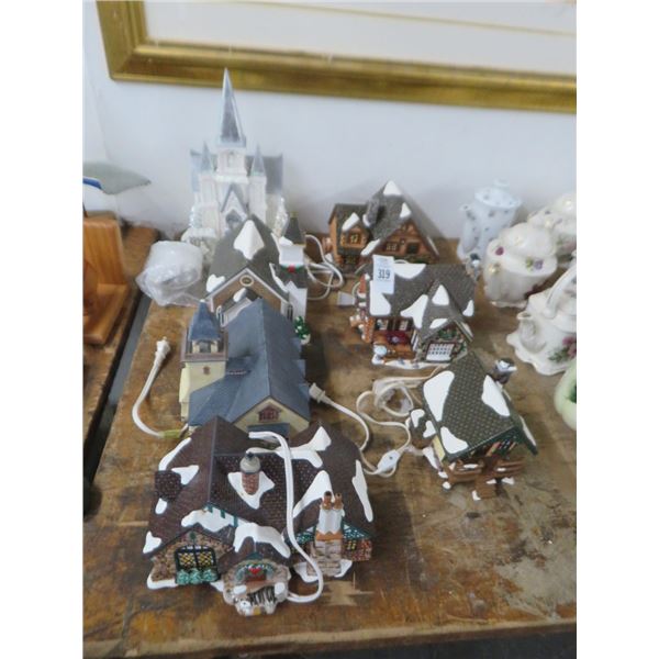 7-Dept. 56 Lighted House - 7 X $