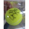 Image 2 : 3-Jeb Bush, Jim Courier, Jennefer Capriati Autographed Tennis Ball - 3 X $