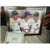 Image 1 : Whitey Ford, Mickey Mantle, Billy Martin w/COA